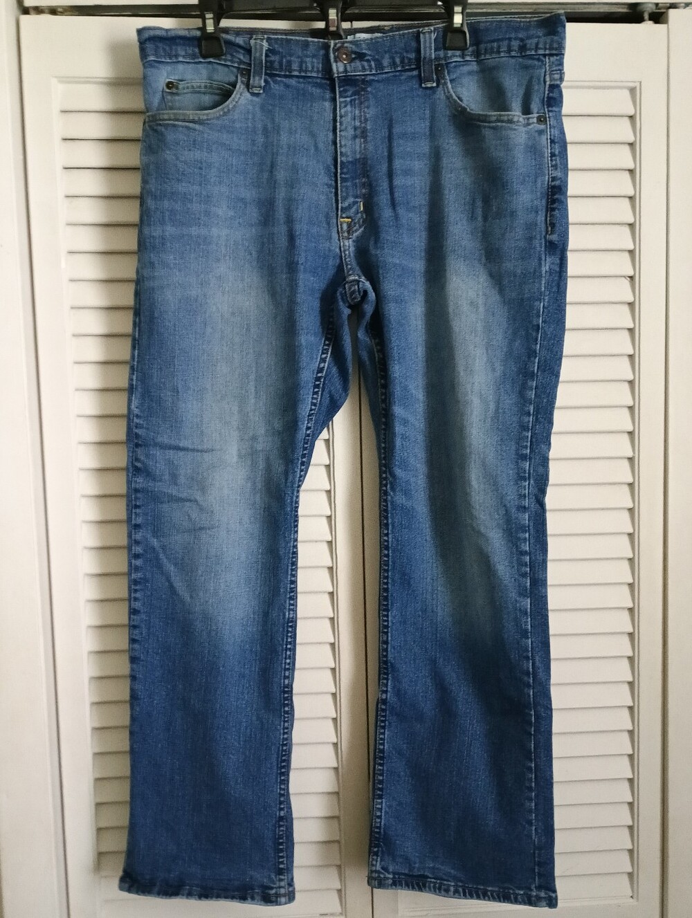 Men's True Craft Light Wash Straight Leg Jean (38W x 30L)